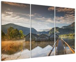 Mivali Tablou cu lac, din trei bucăți 120x80 cm (V021269V120803PCS)