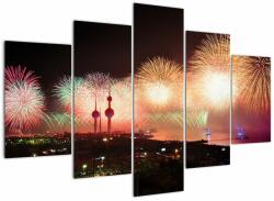 Mivali Tablou cu artificii, din cinci bucăți 150x105 cm (V020999V150105)