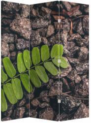 Mivali Paravan - Planta verde, din 3 bucăți, 126x170 cm (P020371P135180)