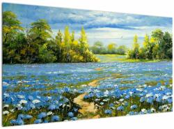 Mivali Tablou - Drum de câmp, pictură în ulei, dintr-o bucată 120x70 cm (V023233V12070)