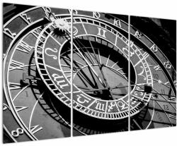 Mivali Tablou - Ceasul Astronomic, Praga, Republica Cehă, din trei bucăți 120x80 cm (V023447V120803PCS)