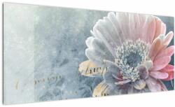 Mivali Tablou - Floare de iarnă, dintr-o bucată 100x40 cm (V023210V10040)