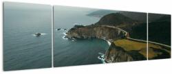 Mivali Tablou - Stânci în ocean, din trei bucăți 170x50 cm (V022446V17050)