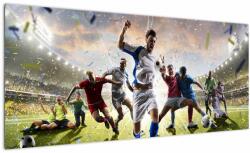 Mivali Tablou - Fotbal, dintr-o bucată 100x40 cm (V023182V10040)