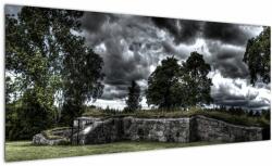 Mivali Tablou cu cerul întunecat, dintr-o bucată 100x40 cm (V020858V10040)