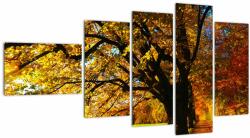 Mivali Tablou cu copac toamna, din cinci bucăți 110x60 cm (V020838V11060)
