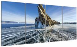 Mivali Tablou cu piatra înghețată, din patru bucăți 160x80 cm (V020177V16080)