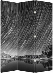 Mivali Paravan - Albnegru - cerul și stele-, din 3 bucăți, 126x170 cm (P020825P135180)