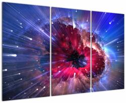 Mivali Tablou - Energia universului, din trei bucăți 120x80 cm (V022403V120803PCS)
