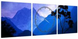 Mivali Tablou - Cerul de noapte din Nepal (cu ceas), din trei bucăți 90x30 cm cu ceas (V022361V9030C)