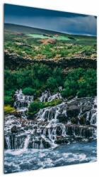 Mivali Tablou cu cascade în natură, dintr-o bucată 60x90 cm (V020859V6090)