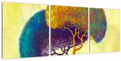 Mivali Tablou - Copaci în deal, din trei bucăți 90x30 cm (V022537V9030)