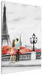 Mivali Tablou îndrăgostiții în Paris, dintr-o bucată 60x90 cm (V022029V6090)