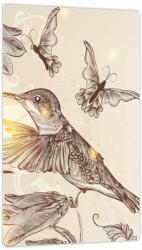 Mivali Tablou - Colibri, dintr-o bucată 20x30 cm (V023691V2030)