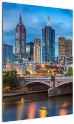 Mivali Tablou cu orașul Melbourne, dintr-o bucată 50x70 cm (V020715V5070)