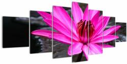 Mivali Tablou - floarea roz, din șapte bucăți 210x100 cm (V020636V210100)