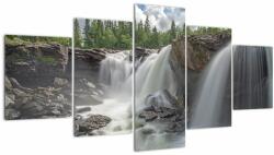 Mivali Tablou cu cascade, din cinci bucăți 150x80 cm (V020852V150805PCS)