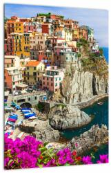 Mivali Tablou - Satul italian Manarola, dintr-o bucată 30x40 cm (V023181V3040)
