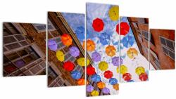 Mivali Tablou - Umbrele colorate, din cinci bucăți 150x80 cm (V022672V150805PCS)