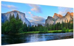 Mivali Tablou cu peisaj montan sălbatic, dintr-o bucată 200x100 cm (V021907V200100)