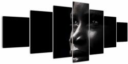 Mivali Tablou - Femeie africană, din șapte bucăți 210x100 cm (V021579V210100)