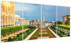 Mivali Tablou - Brussels, din patru bucăți 160x80 cm (V023896V16080)