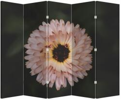 Mivali Paravan - Floare portocalie, din 5 bucăți, 210x170 cm (P020428P225180)