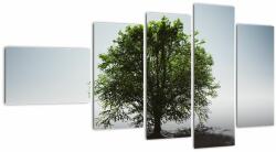 Mivali Tablou - Copacul singuratic, din cinci bucăți 110x60 cm (V022525V11060)