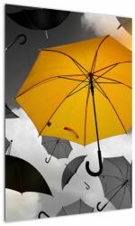 Mivali Tablou - Umbrelă galbenă, dintr-o bucată 50x70 cm (V022720V5070)