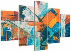 Mivali Tablou - Abstract, din cinci bucăți 150x105 cm (V022632V150105)