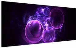 Mivali Tablou abstract cu bulbuci, dintr-o bucată 120x50 cm (V020149V12050)