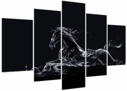 Mivali Tablou - Cal și apă, din cinci bucăți 150x105 cm (V023716V150105)