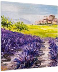 Mivali Tablou - Provence, Franța, pictură în ulei, dintr-o bucată 50x50 cm (V022948V5050)