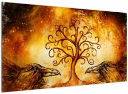 Mivali Tablou natural abstract cu copac, dintr-o bucată 120x70 cm (V022111V12070)