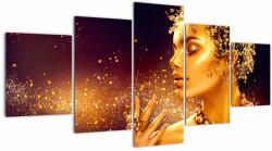 Mivali Tablou - Regina de aur, din cinci bucăți 150x80 cm (V023424V150805PCS)