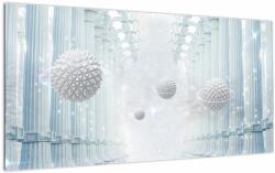 Mivali Tablou pe sticlă - Imperiu viselor, dintr-o bucată 100x50 cm pe sticlă (V022381V10050GD)