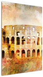 Mivali Tablou - Pictură digitală, Colosseum, Roma, Italia, dintr-o bucată 60x90 cm (V023160V6090)