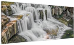 Mivali Tablou cu cascade, dintr-o bucată 100x40 cm (V020328V10040)