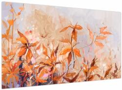 Mivali Tablou - Flori pictate, dintr-o bucată 120x70 cm (V023988V12070)