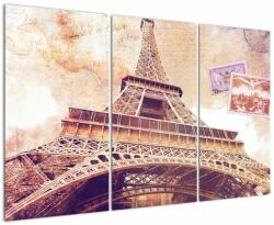 Mivali Tablou - Prriveliștea din Paris, din trei bucăți 120x80 cm (V023431V120803PCS)