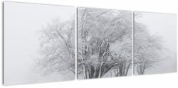 Mivali Tablou - Iarnă albă, din trei bucăți 120x40 cm (V022824V12040)