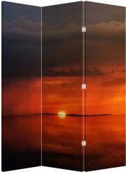 Mivali Paravan - Apus de soare cu barca, din 3 bucăți, 126x170 cm (P020084P135180)