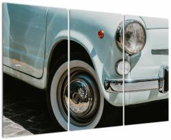 Mivali Tablou - mașina retro Fiat, din trei bucăți 120x80 cm (V021619V120803PCS)
