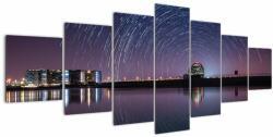 Mivali Tablou cu cerul nocturn și stele, din șapte bucăți 210x100 cm (V021018V210100)