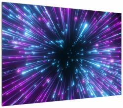 Mivali Tablou - Spațiu neon, dintr-o bucată 100x70 cm (V023032V10070)
