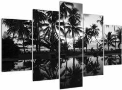 Mivali Tablou - Insula tropicală, din cinci bucăți 150x105 cm (V023145V150105)
