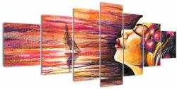 Mivali Tablou - Amintiri de vară, din șapte bucăți 210x100 cm (V023437V210100)