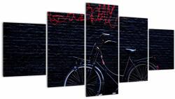 Mivali Tablou cu carusel din Amsterdam, din cinci bucăți 150x80 cm (V021156V150805PCS)