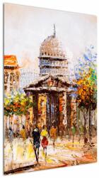 Mivali Tablou - Monument de oraș pictat, dintr-o bucată 60x90 cm (V021996V6090)