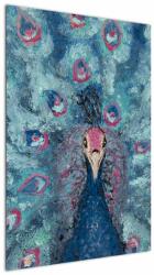 Mivali Tablou cu păun pictat, dintr-o bucată 60x90 cm (V021780V6090)